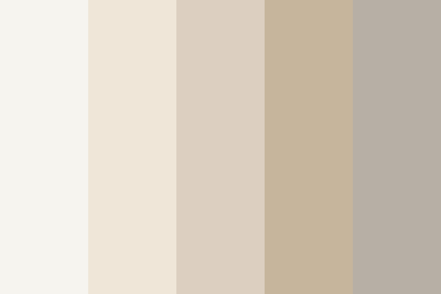 Base Warm Zen Neutrals color palette