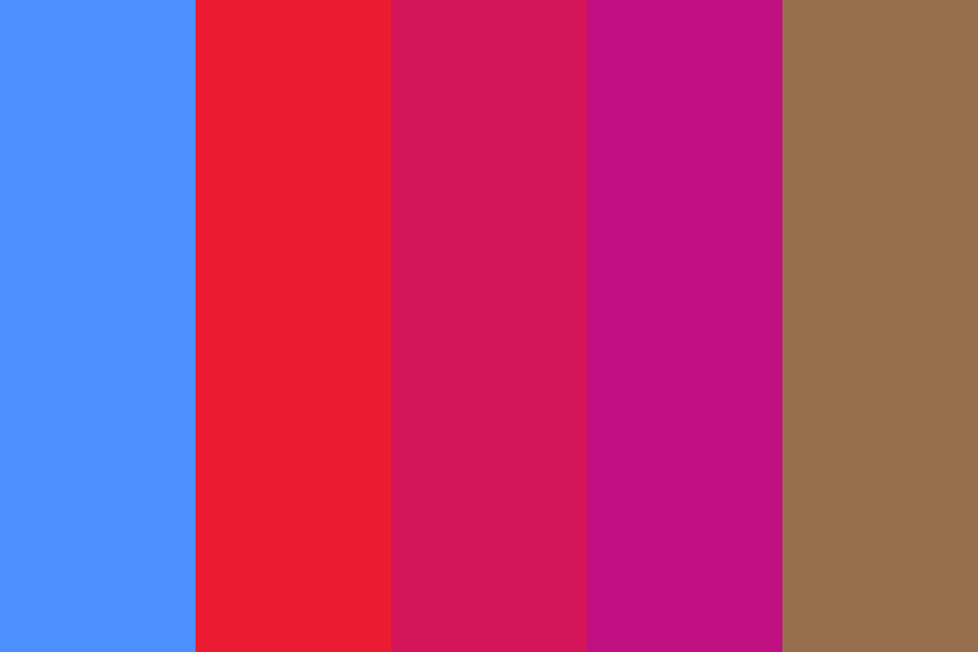 start of the song color palette