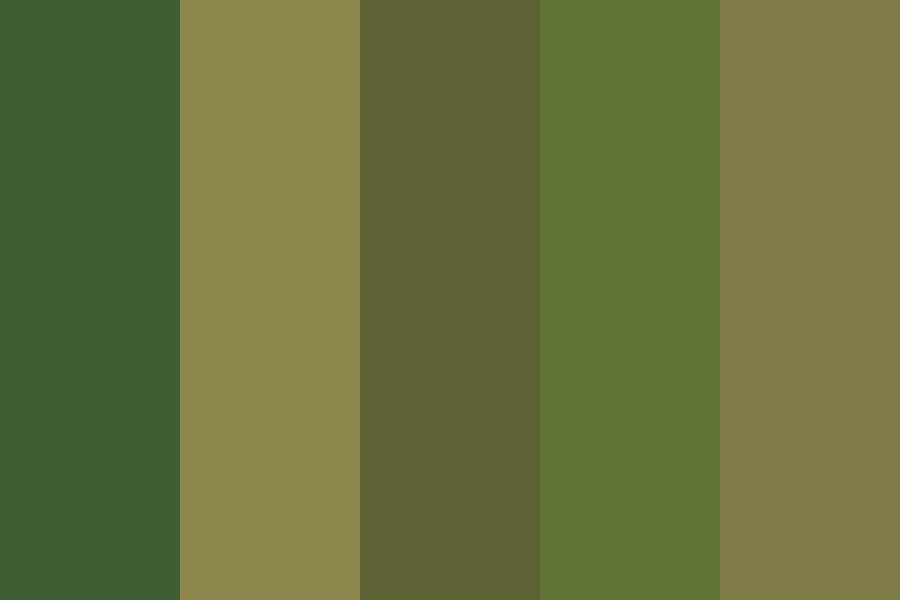 Anoma - Grasslands color palette