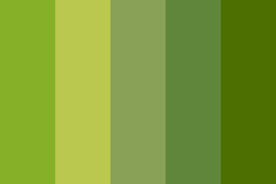 Anoma - Vibrant Grasslands color palette