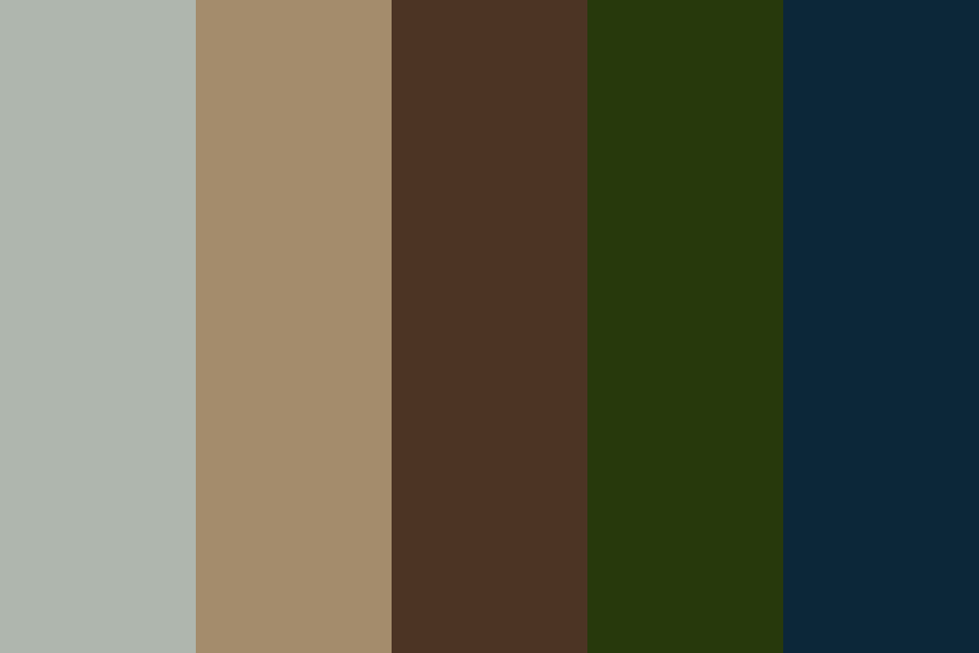 Forest Outfit color palette