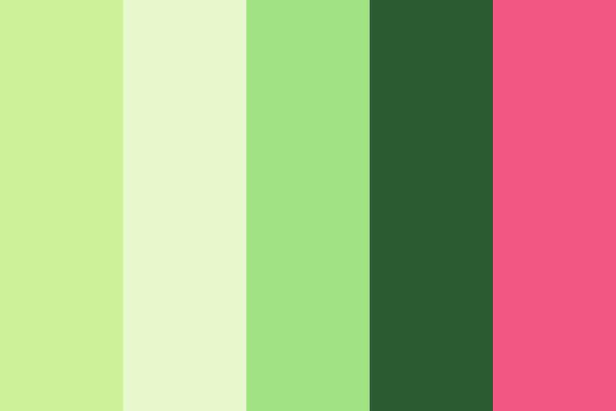 Springs Sour Bloom color palette