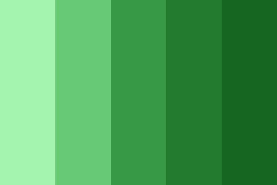 ascending lime color palette