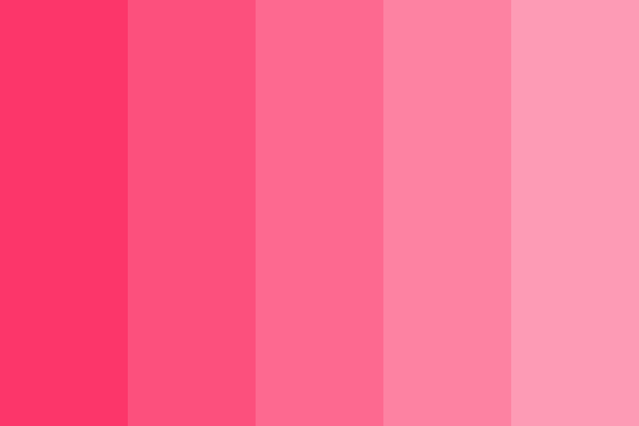 for the pink obsessed color palette