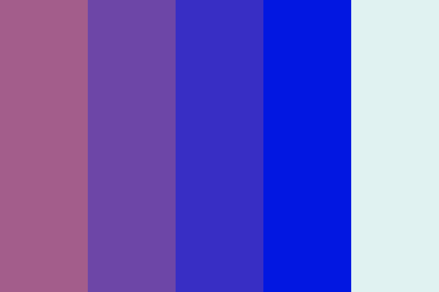 SPACE LUST color palette