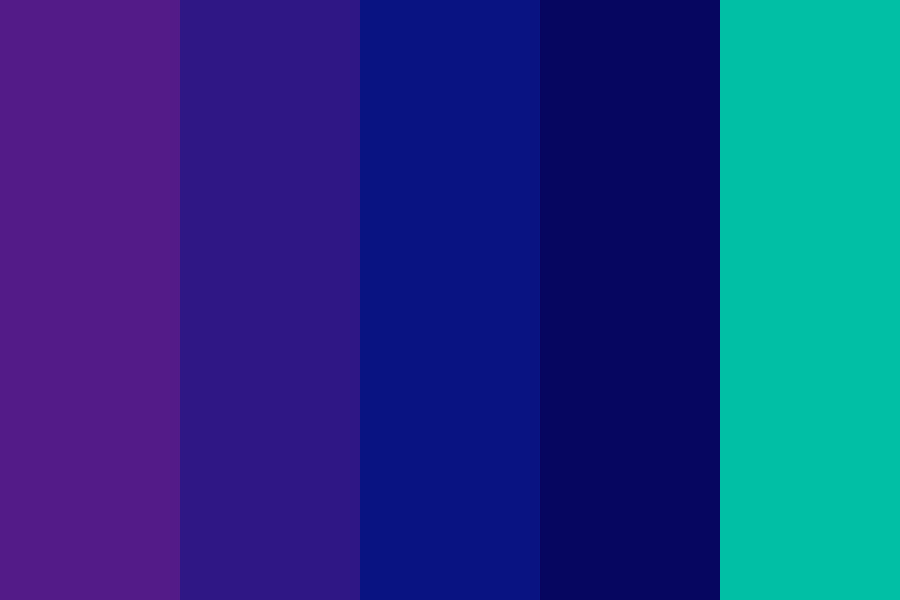 SPACE ALIENs color palette