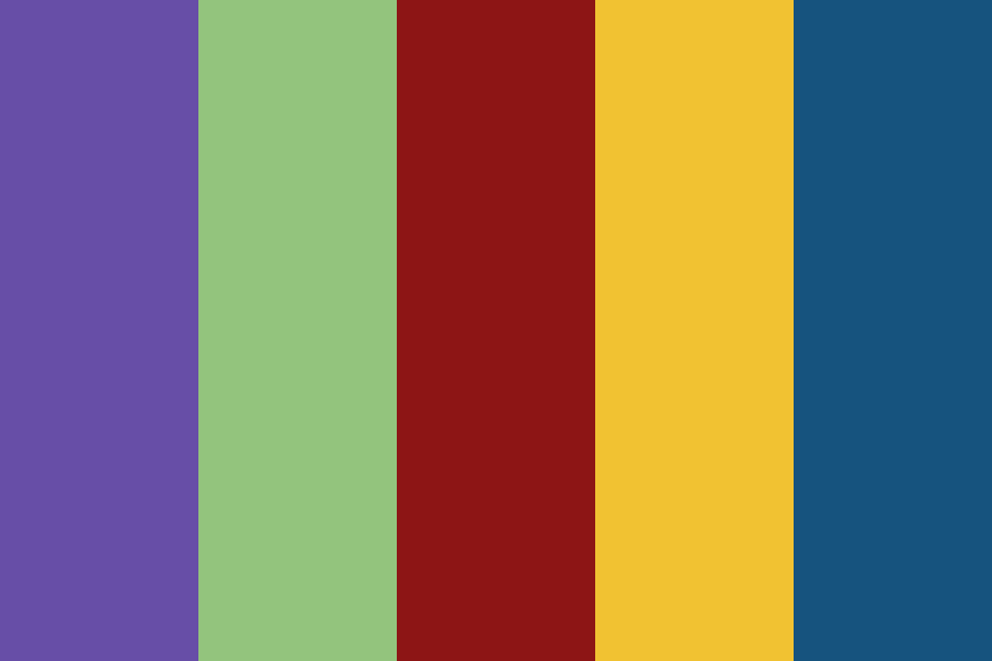 first experiment color palette