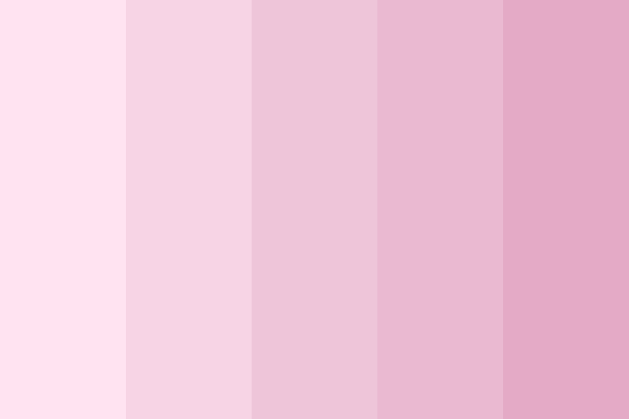 Coquette Pinks color palette