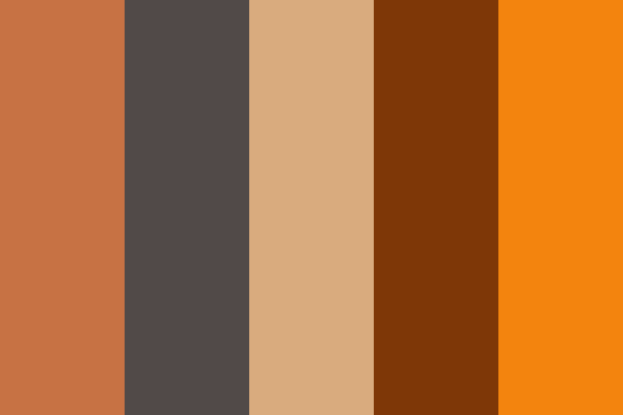 Fireplace Coziness color palette