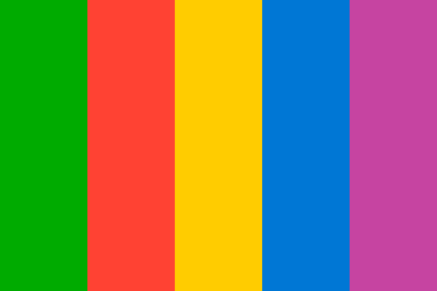 Primary Poster color palette