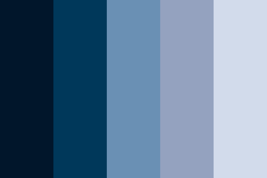 silent depth color palette