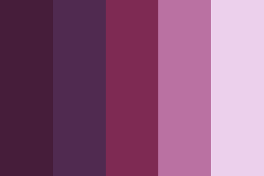 berry smoothies color palette