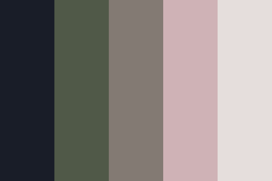 dusty petals color palette
