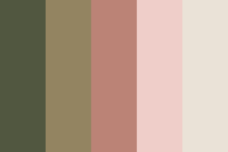 vintage gardens color palette