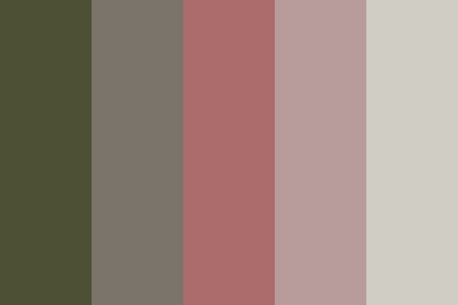 faded romance color palette