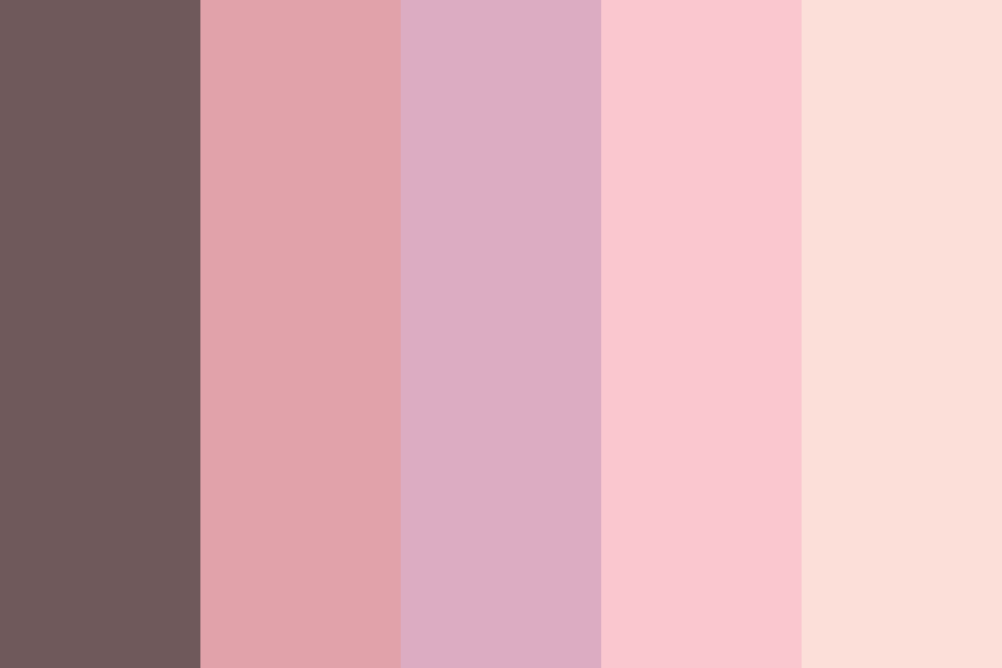 pink horizons color palette