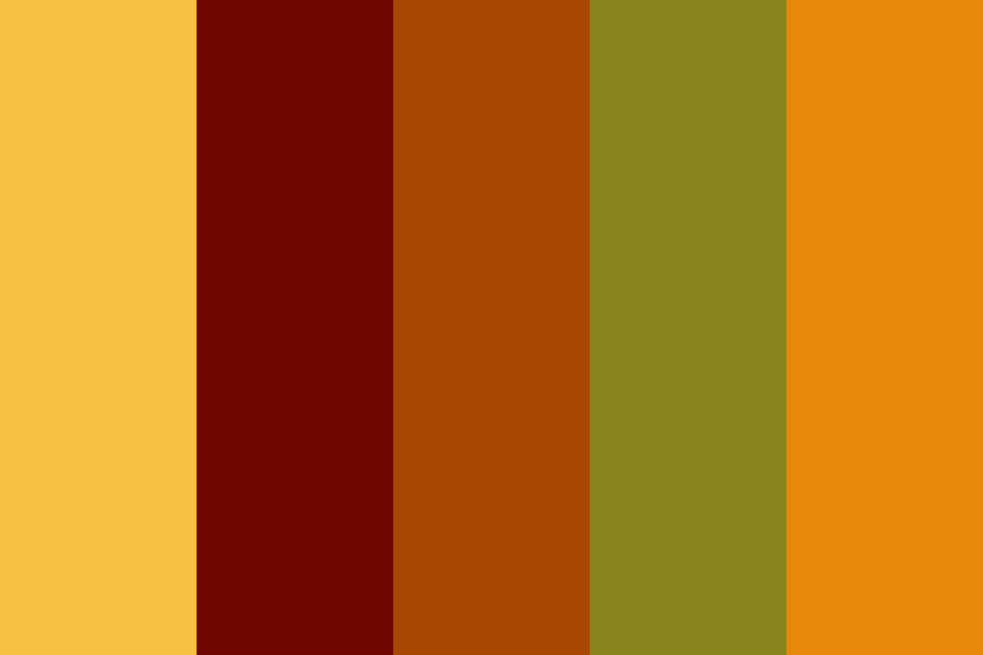 Nacho Desert color palette