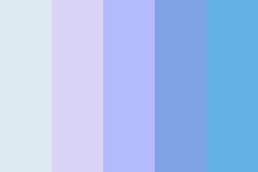 Month of January color palette