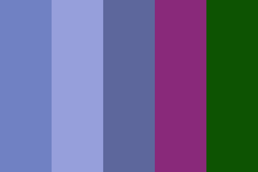 PLUM AND WINE color palette