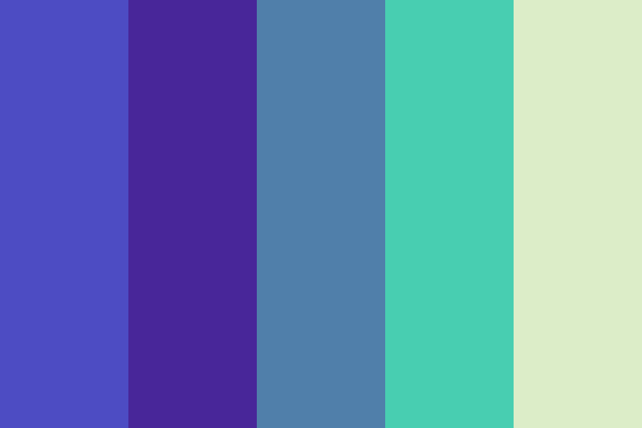 RACING THOUGHTS color palette
