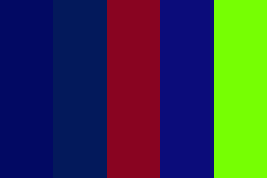 VIDEO CHAT color palette