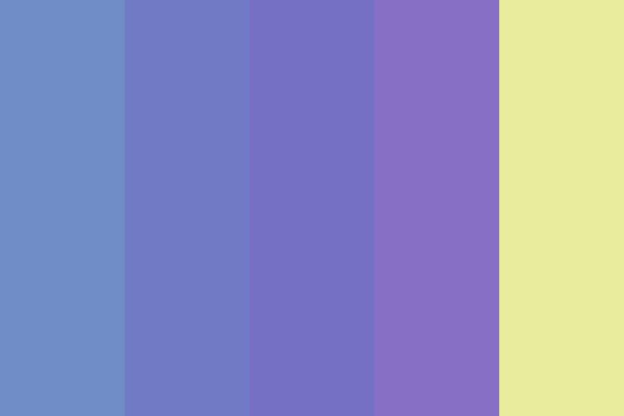 HEAD IN THE CLOUD color palette