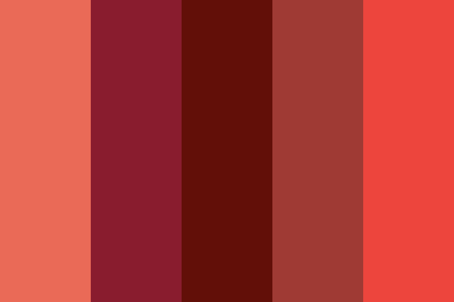 Red Blushes of the Wind color palette
