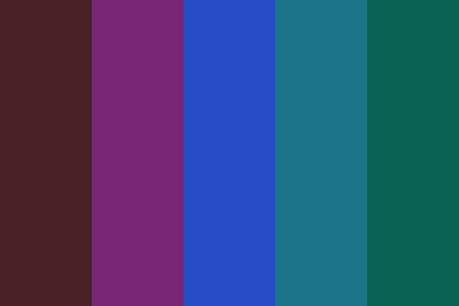 The Plums of the Elms color palette