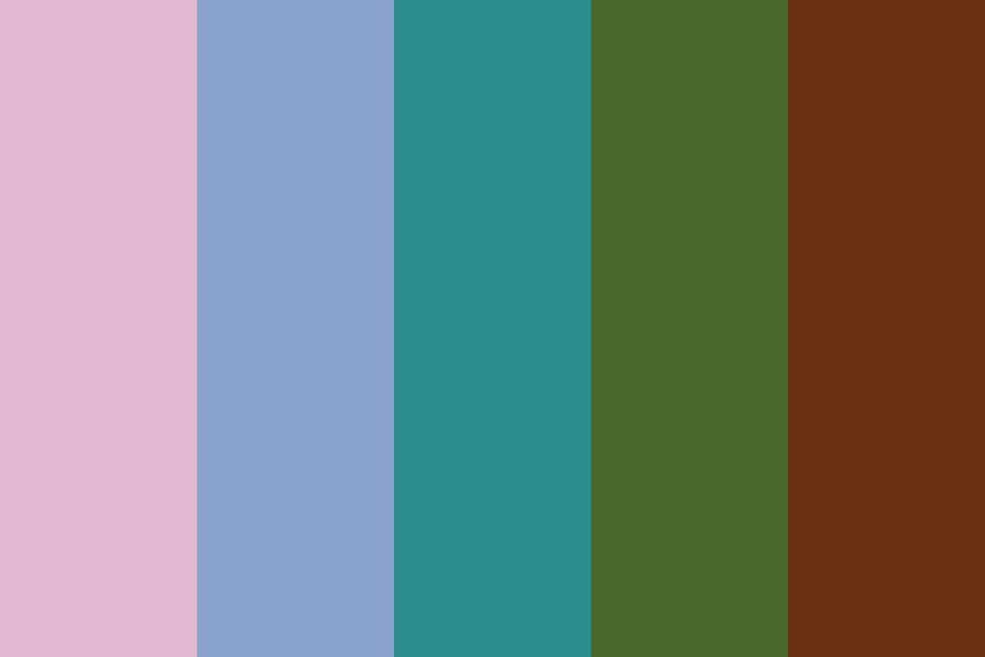 Longer Steps to the Chowder color palette