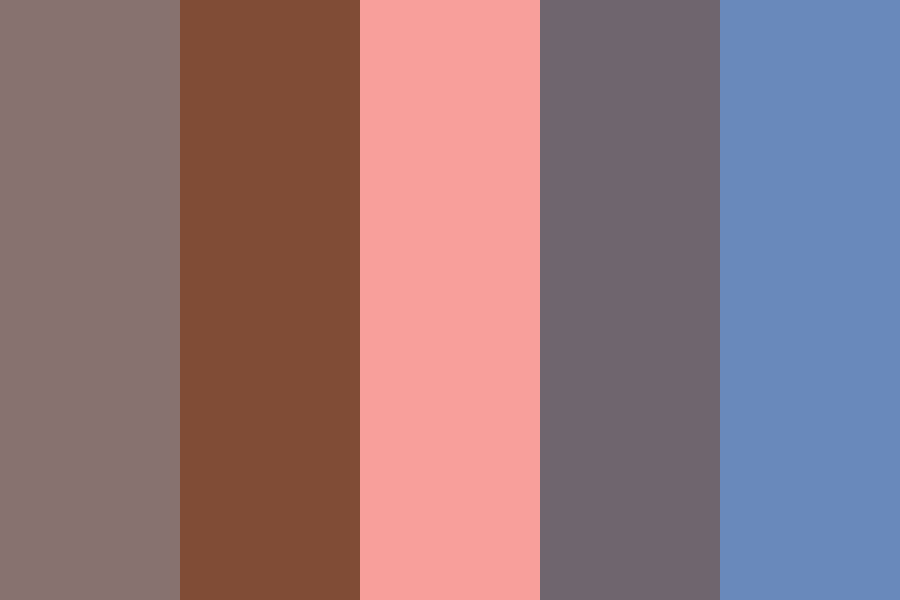 Relaxing in the Cabin color palette