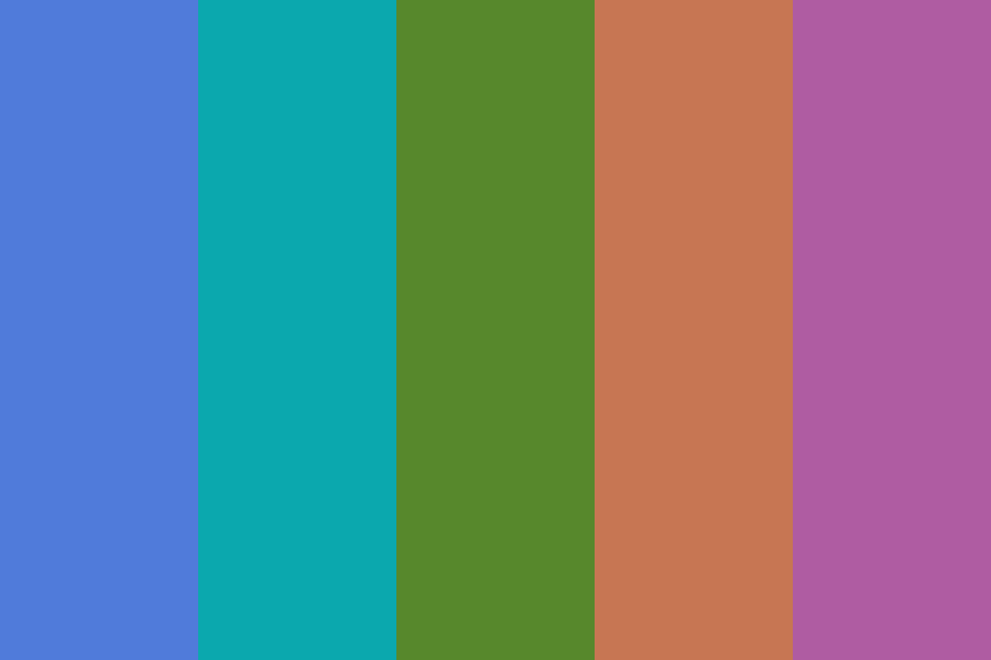 Nature Casino color palette