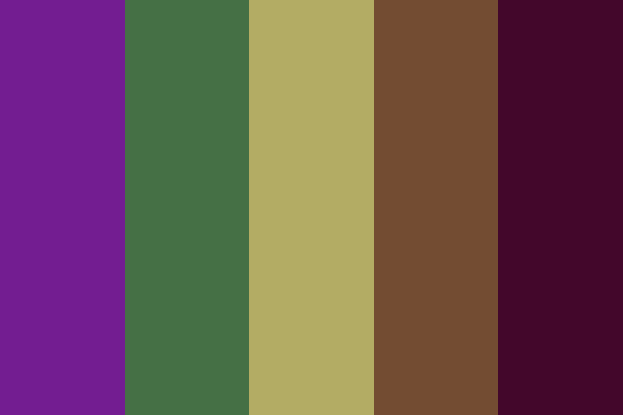 WeddingDreads color palette