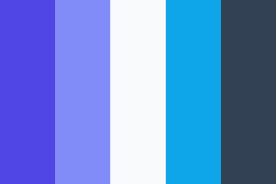 MonitraBlue color palette