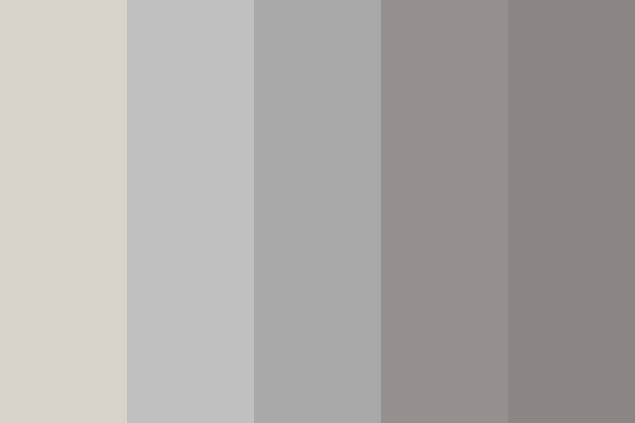 Silver Color Palette color palette