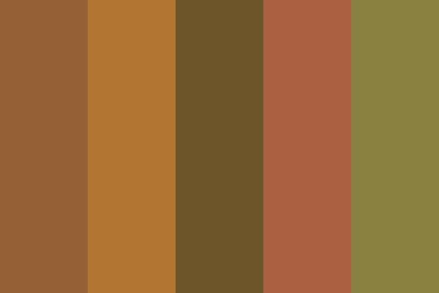 Cathedral Of Autumn color palette