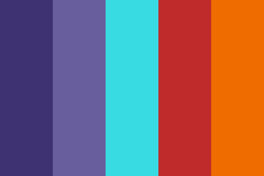 ROOFTOP CITY color palette