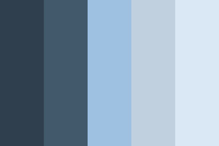 FinPlan Blue color palette