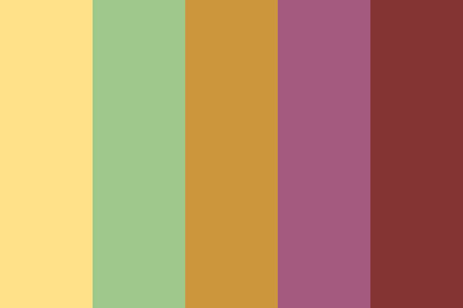 Goblincore A color palette