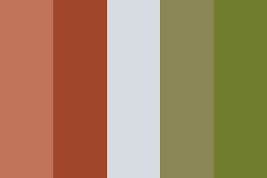 Chapel in the Woods color palette