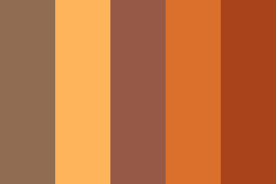 Savannah Family Valley color palette