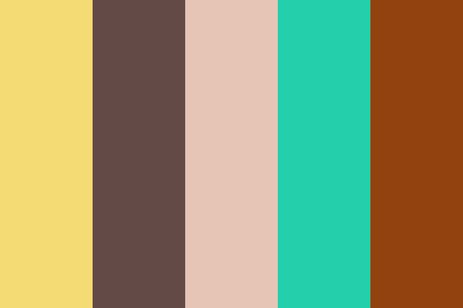 Honey of the Creature color palette