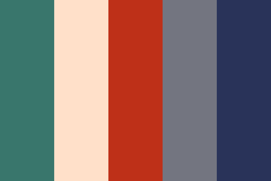 Roxanne (Personnage Disney) color palette