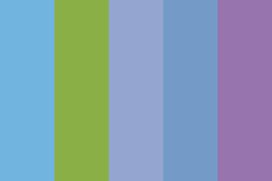 Cool Resting Times color palette