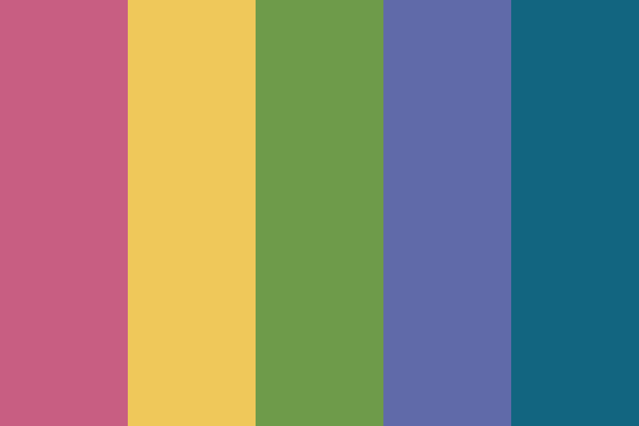 Candy Penguins color palette