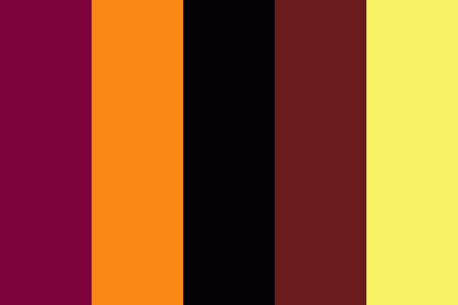 MCR Bullets color palette