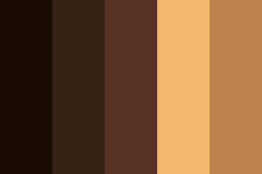 Kyle The Intern Hair and Skin color palette