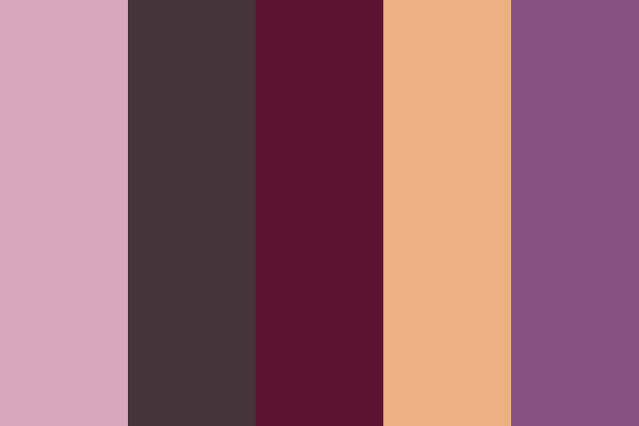 Rich Chocolate Gold color palette