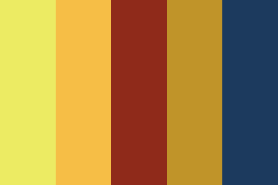 camp lazlo clam color palette
