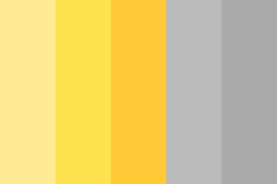 My yellows color palette