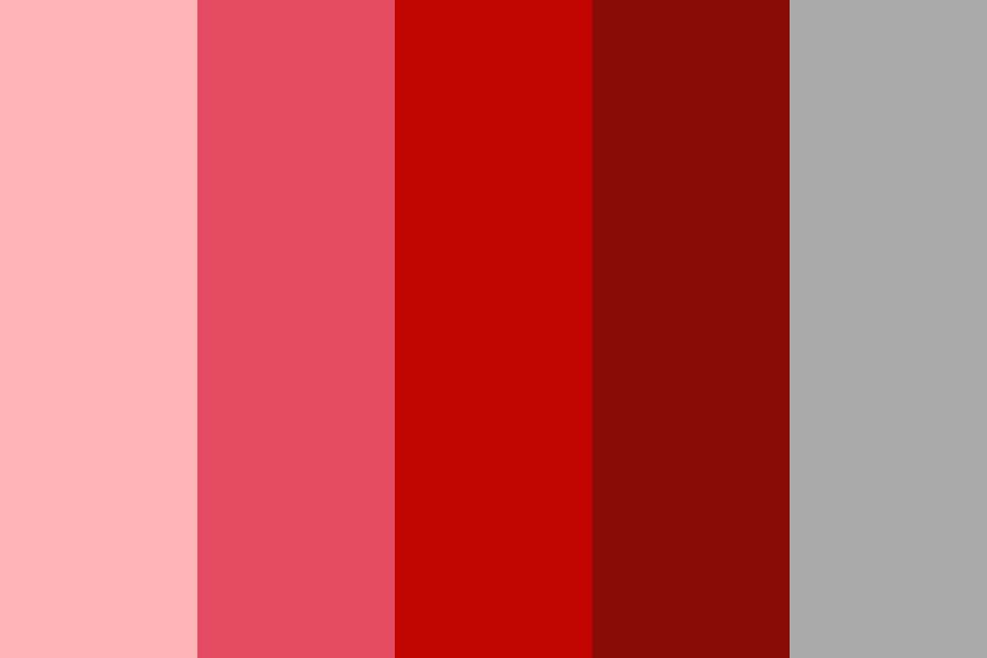 My google reds color palette
